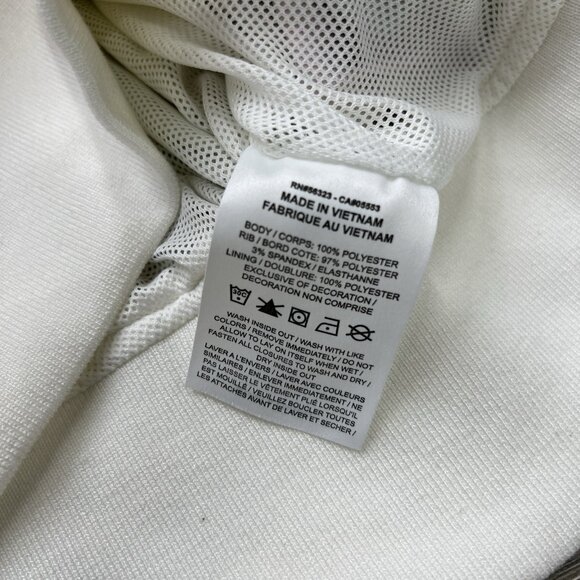 Nike Bomber Jacket Sz Large Womens Sportswear Artist Collection Sail Multicolor - Picture 12 of 14